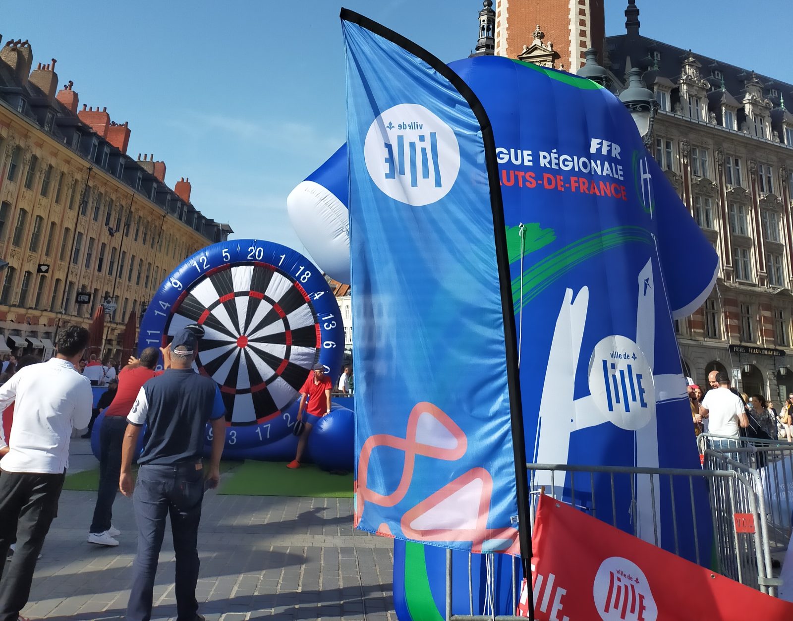 Coupe du monde de rugby 2023 à Lille, le Village Rugby de Lille, animations de la ville de Lille