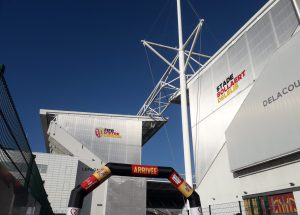 L'arrivée du Racing Cross de Lens