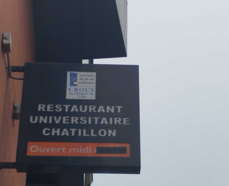 Restaurant universitaire CROUS - Lille centre © Thibaud Le / Pépère News