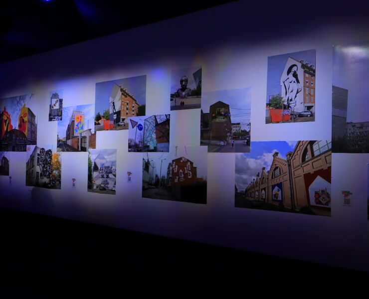 Exposition Kharkiv Public art oeuvre murale © Lisa Da Silva / Pépère News