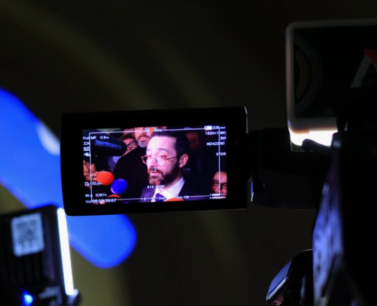 David Guiraud paralnt interviewé suite à son discours