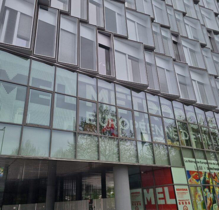 Le siège de la MEL, boulevard des Cités Unies à Lille © Tom McLeish / Pépère News