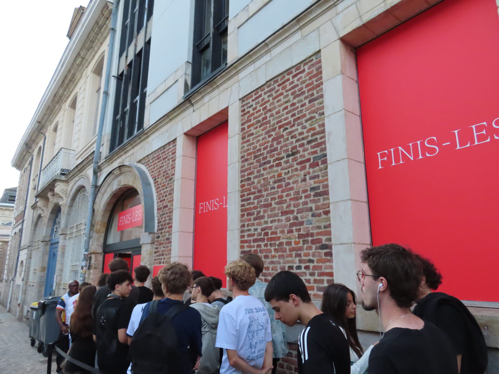 File d'attente du Pop-up de La Fève