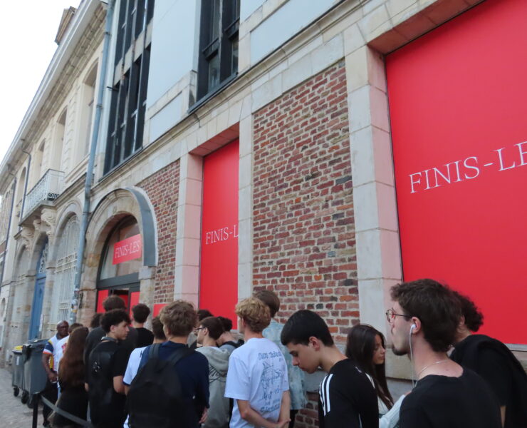 File d'attente du Pop-up de La Fève