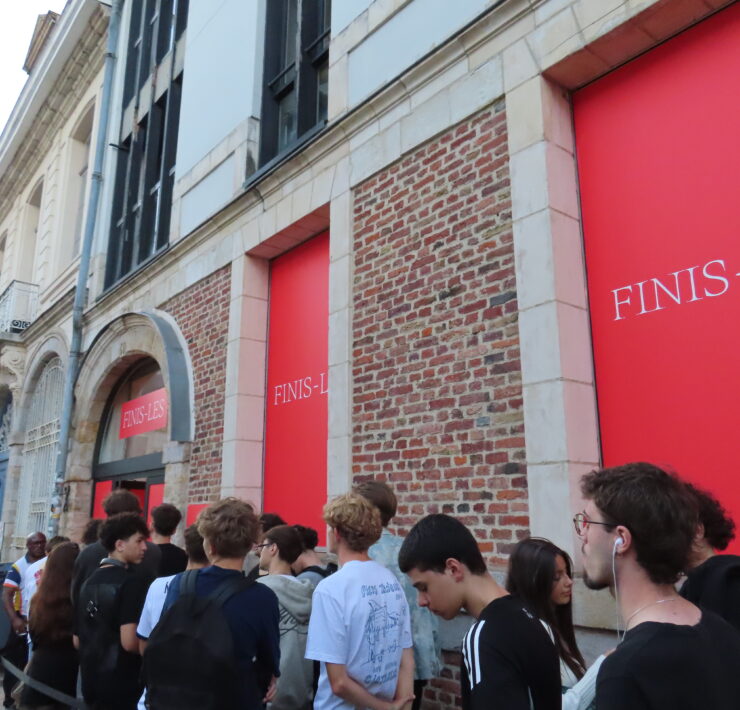 File d'attente du Pop-up de La Fève